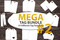Hang Tag Template Mega Bundle #2- 10 Tag Designs, digital tags, gift tags, favor gift tags, diy tags, blank tags, tag svg, tag png