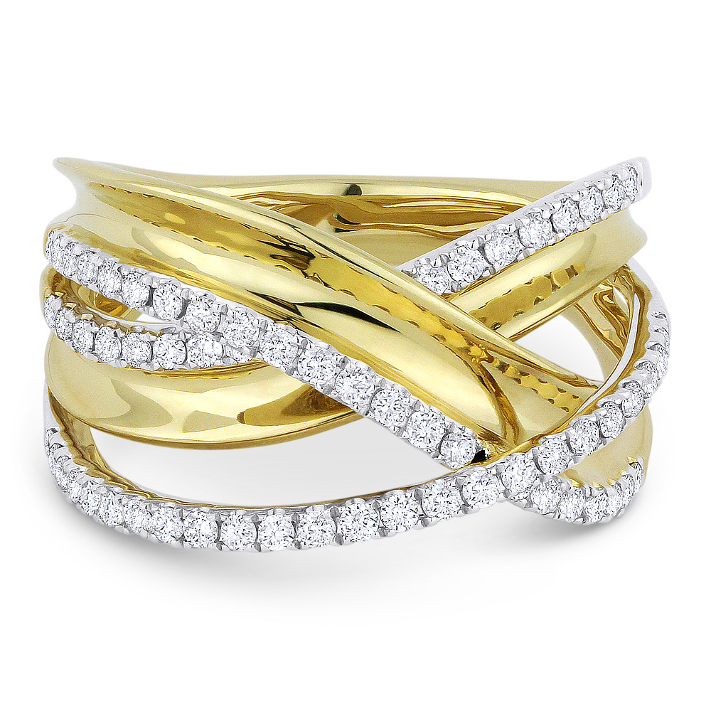 Vintage-Inspired Champagne Diamond Cluster Ring – www.igorman.com
