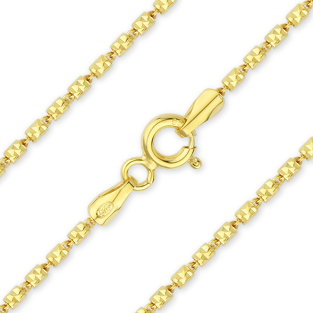 3mm Tube Link Chain 14k Gold Filled Inch