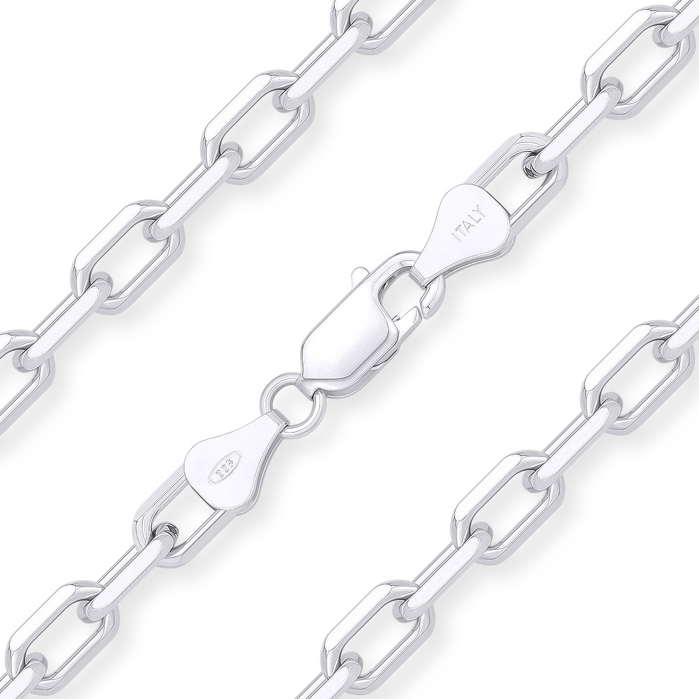 Beautiful Sterling silver 925 sterling Sterling Silver 2.8mm Open Link Chain