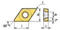 KORLOY CARBIDE INSERT DCMT PC9030 INDEXABLE TOOL BIT ISO FOR LATHE TOOL HOLDER TURNING INDEXABLE CNC TOOLS