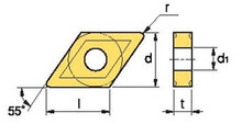 KORLOY CARBIDE INSERT DNMG NC3020 INDEXABLE TOOL BIT ISO FOR LATHE TOOL HOLDER TURNING INDEXABLE CNC TOOLS