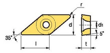 KORLOY CARBIDE INSERT VBMT PC9030 INDEXABLE TOOL BIT ISO FOR LATHE TOOL HOLDER TURNING INDEXABLE CNC TOOLS