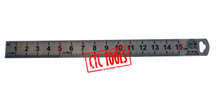 INSPECTION MEASURING 150MM RULE RULER METRIC POCKET SIZE