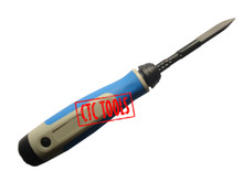 DEBURRING DEBURR TELESCOPIC HANDLE TRIANGULAR SCRABER HSS BLADES DEBURR CLEANS EDGES AND HOLES CLEAN METAL PLASTIC WOOD