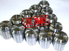 FULL ER25 COLLET SET 15 PCS CNC MILLING LATHE DIN6499 ISO15488 MILL WORK TOOL HOLDER