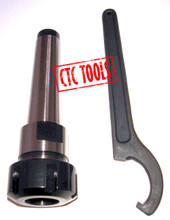 ER25 MT2 MK2 COLLET CHUCK & KEY CNC MILLING LATHE 3/8" 16TPI DIN6499 ISO15488 MILL WORK TOOL HOLDER