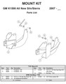 7182-1 MOUNT KIT MM GM 1500 