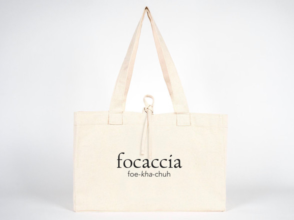 Reusable Focaccia Tote Bag 