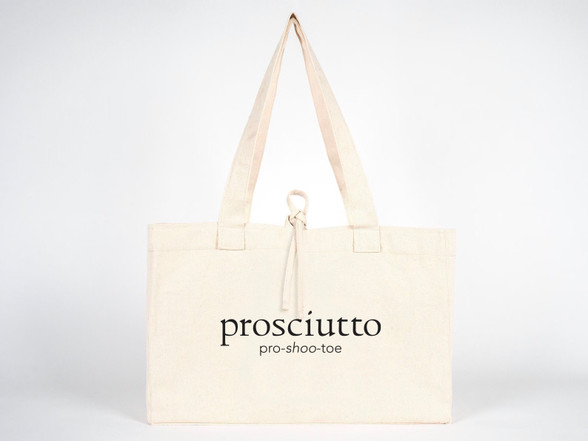 Reusable "Prosciutto" tote bag 