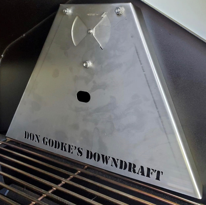 GMG PRIME PLUS for Daniel Boone, Peak, Jim Bowie or Ledge with the hole for the Rotisserie option