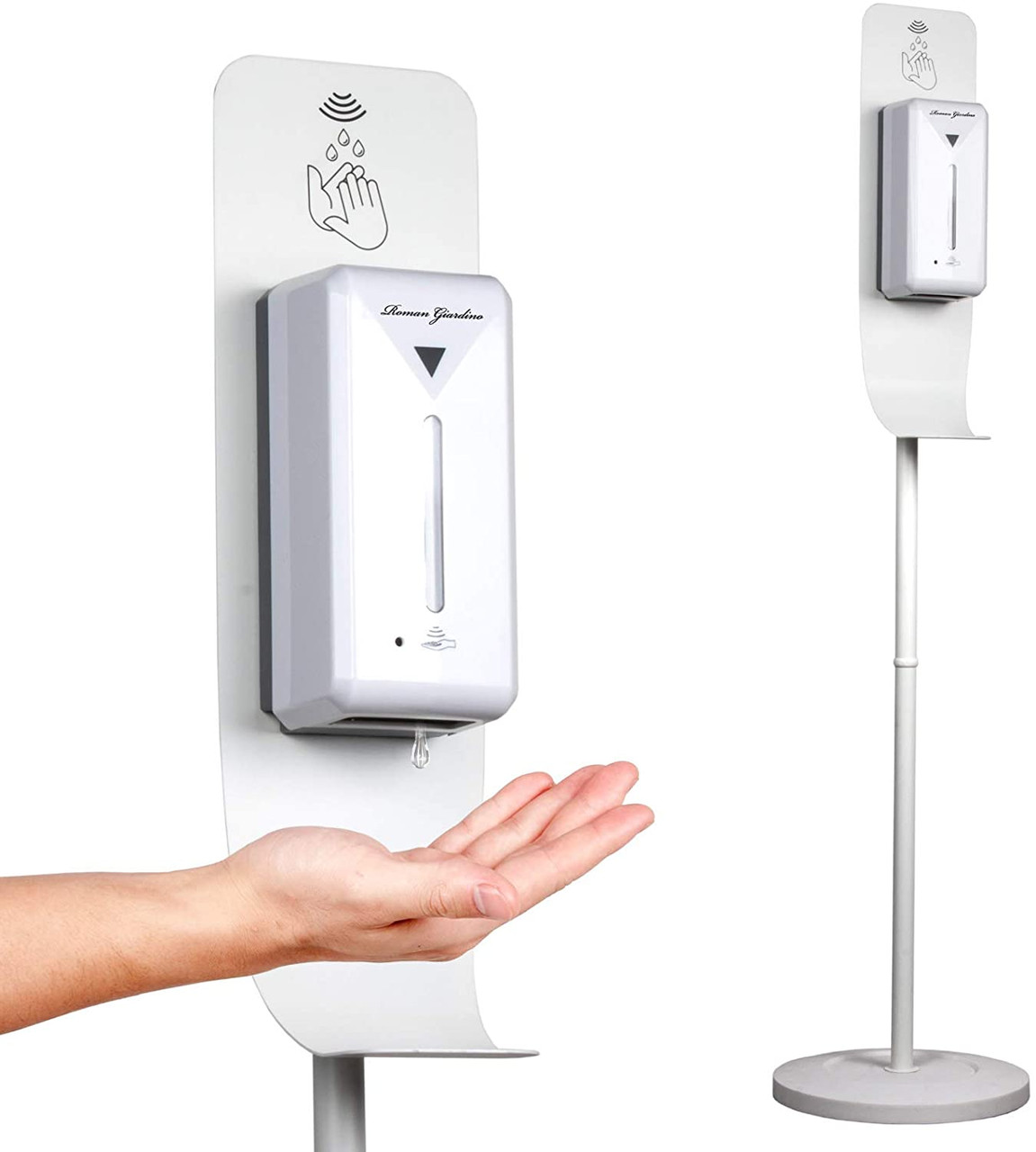 Auto hand sanitizer clearance dispenser