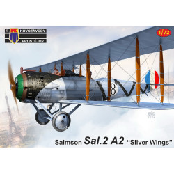 Kovozavody Prostejov 72328 Salmson Sal.2A2 Silver Wings 1:72 Model Kit