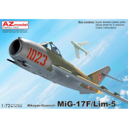 AZ Model 7878 Mikoyan MiG-17F/Lim-5 Fighter 1:72 Model Kit