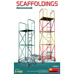 Miniart 49005 Scaffoldings 1:48 Model Kit