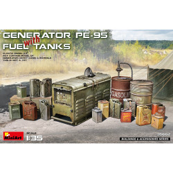 Miniart 35662 Generator PE-95 with Fuel Tanks 1:35 Model Kit