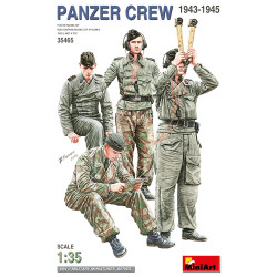 Miniart 35465 Panzer Crew 1943-1945 Figures 1:35 Model Kit
