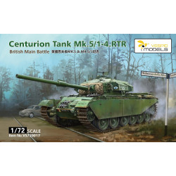 Vespid Models 720017 Centurion Tank Mk.5/1-4.RTR British MBT 1:72 Model Kit