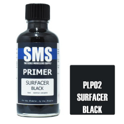 SMS PLP02 Primer SURFACER BLACK 50ml