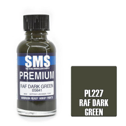 SMS PL227 Premium RAF Dark Green BS641 30ml Acrylic Lacquer