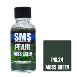 SMS PRL24 Pearl MOSS GREEN 30ml Acrylic Lacquer