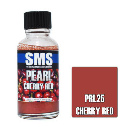 SMS PRL25 Pearl CHERRY RED 30ml Acrylic Lacquer