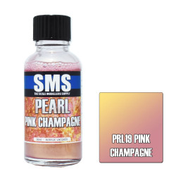 SMS PRL19 Pearl PINK CHAMPAGNE 30ml Acrylic Lacquer