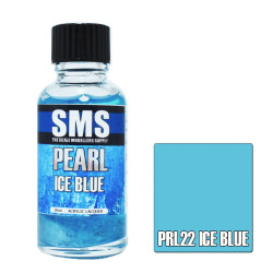 SMS PRL22 Pearl ICE BLUE 30ml Acrylic Lacquer