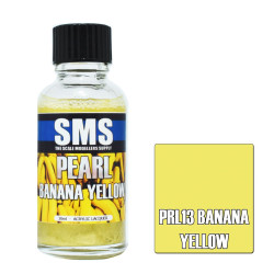 SMS PRL13 Pearl BANANA YELLOW 30ml Acrylic Lacquer