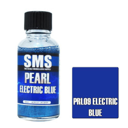 SMS PRL09 Pearl ELECTRIC BLUE 30ml Acrylic Lacquer