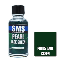 SMS PRL05 Pearl JADE GREEN 30ml Acrylic Lacquer