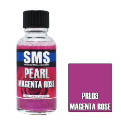 SMS PRL03 Pearl MAGENTA ROSE 30ml Acrylic Lacquer