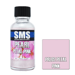 SMS PRL02 Pearl PETAL PINK 30ml Acrylic Lacquer