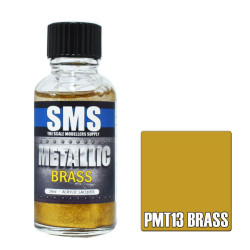 SMS PMT13 Metallic BRASS 30ml Acrylic Lacquer