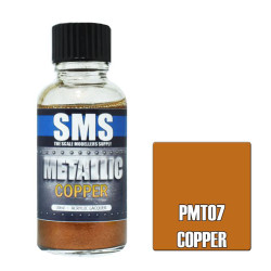 SMS PMT07 Metallic COPPER 30ml Acrylic Lacquer