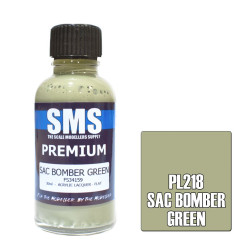 SMS PL218 Premium SAC BOMBER GREEN 30ml Acrylic Lacquer