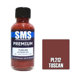 SMS PL212 Premium TUSCAN 30ml Acrylic Lacquer