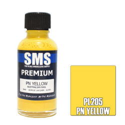 SMS PL205 Premium PN YELLOW 30ml Acrylic Lacquer