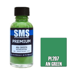 SMS PL207 Premium AN GREEN 30ml Acrylic Lacquer