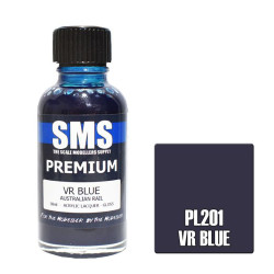 SMS PL201 Premium VR BLUE 30ml Acrylic Lacquer