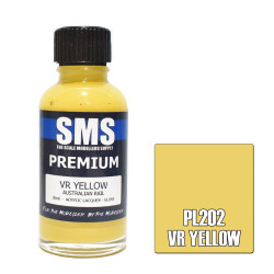 SMS PL202 Premium VR YELLOW 30ml Acrylic Lacquer