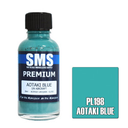 SMS PL198 Premium AOTAKI BLUE 30ml Acrylic Lacquer