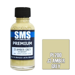 SMS PL200 Premium J3 AMBER GREY 30ml Acrylic Lacquer