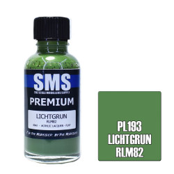 SMS PL193 Premium LICHTGRUN RLM82 30ml Acrylic Lacquer