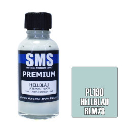 SMS PL190 Premium HELLBLAU RLM78 30ml Acrylic Lacquer