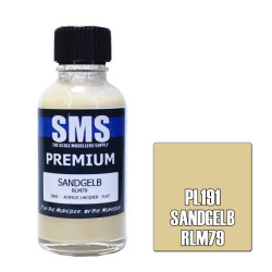 SMS PL191 Premium SANDGELB RLM79 30ml Acrylic Lacquer