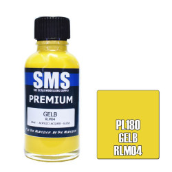 SMS PL180 Premium GELB RLM04 30ml Acrylic Lacquer