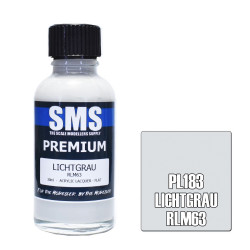 SMS PL183 Premium LICHTGRAU RLM63 30ml Acrylic Lacquer