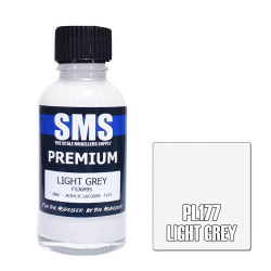 SMS PL177 Premium LIGHT GREY 30ml Acrylic Lacquer