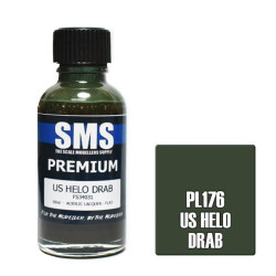 SMS PL176 Premium US HELO DRAB 30ml Acrylic Lacquer
